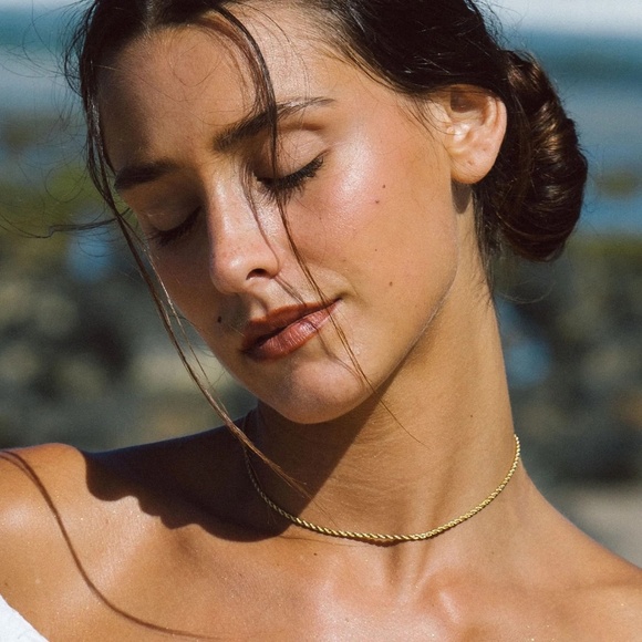 Atolea Jewelry - Atolea "Calvi" Rope Chain Necklace